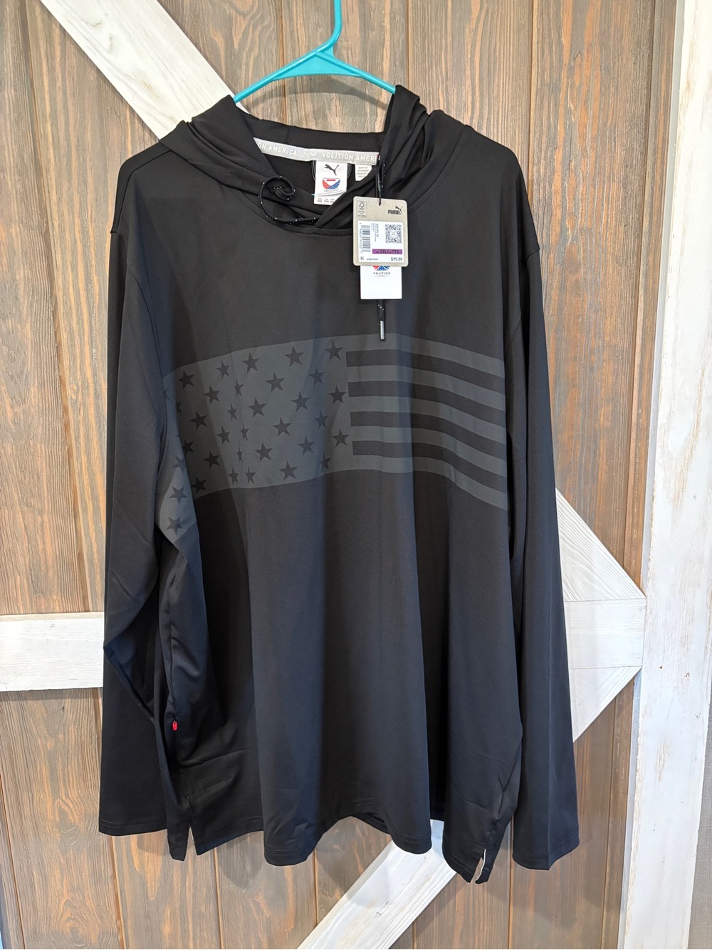 Puma Volition Star Stripe Hoodie Mens XXL